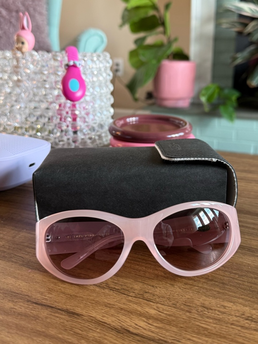 NWOT Crap Eyewear The Funk Daddy Ballet Pink Bio Grey Pink Gradient
